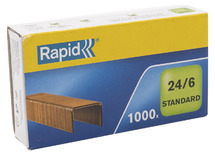 Nieten - Rapid - 24/6 - koper - set van 1000
