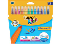 Stiften - kleurstiften - BIC - KID couleur XL - assortiment van 12