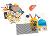 Bouwset - Djeco - Kinoptik Voertuigen - fantasiespel - magnetisch - set van 37 assorti