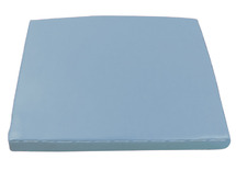 Matten - speelmat - 140 x 140 x 3 cm - hemelsblauw (pastel blauw) - per stuk