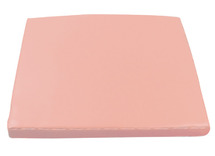 Matten - speelmat - 140 x 140 x 3 cm - licht roze (pastel roze) - per stuk
