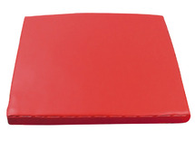 Matten - speelmat - 140 x 140 x 3 cm - rood - per stuk