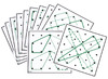 Fijne motoriek - Geobord - design - opdrachtkaarten voor GG2806 - set van 10 assorti