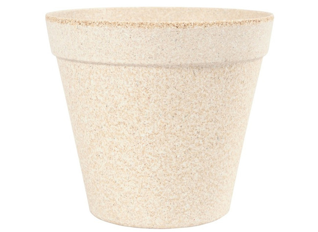 Bloempot - bamboe - 15 cm diameter - ecologisch - per stuk