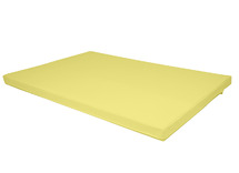 Matten - speelmat - 200 x 120 x 3 cm - banaan (lichtgeel) - per stuk