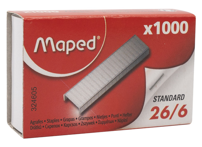 Nieten - Maped - 26/6 - set van 1000