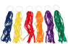 Ritmieklinten - Spordas - gekleurd - ring met lint - set van 6 assorti