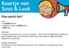 Praatkaarten - Suus en luuk - kaartjes - zomaar of als geheugensteuntje - per set