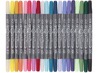 Stiften - kleurstiften - Colortime - dubbele punt - pastel - assortiment van 20
