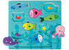Puzzel - hengelpuzzel - Goula - visjes - magnetisch - hout - per stuk