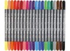 Kleurstiften - dubbele punt - colortime - assortiment van 20kl