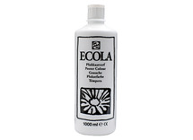 Plakkaatverf ecola - fles van 1000 ml