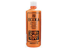 Verf - plakkaatverf - Ecola - 1 l - oranje - per stuk
