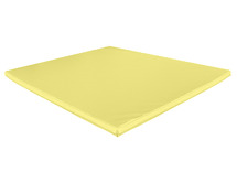 Matten - speelmat - 200 x 200 x 3 cm - banaan (lichtgeel) - per stuk