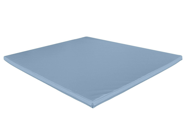 Matten - speelmat - 200 x 200 x 3 cm - hemelsblauw (pastel blauw) - per stuk