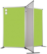 BORD - SCHEIDINGSWAND - WHITEBOARD - DUBBELZIJDIG - 180 X 100 - PER STUK