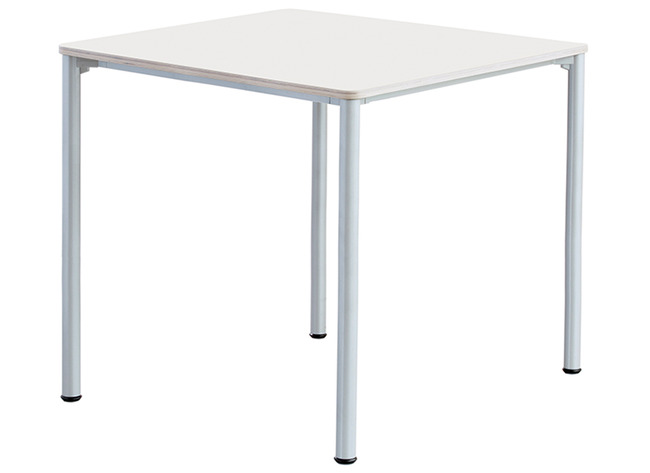 TAFEL - VIERKANT - 140 X 140 CM - TOOGHOOGTE