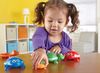 Spel - sorteerspel - Learning Resources Snap-n-Learn Number Turtles - schildpadden - kleur en cijfers - per set