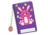 Notitieboek - foam - met spiraal - set van 6 assorti