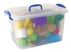 Speelgoed - imitatievoeding - Learning Resources New Sprouts Classroom Play Food Set - eetset - kunststof - met opbergkist - set van 101 assorti
