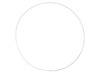Ringen - metaal - 30 cm x 3 mm - set van 5