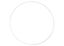Ringen - metaal - 30 cm x 3 mm - set van 5