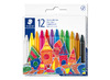 Waskrijt - Staedtler Noris - 8 x 90 mm - set van 12