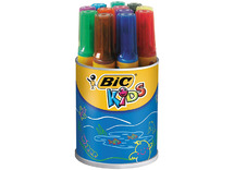 Stiften - kleurstiften - BIC - Decoralo Jumbo - assortiment van 12