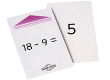Spel - rekenspel - correctiespel - Magische hoed - aftrekken tot 10 - opdrachtkaarten voor EA5080 - set van 52 assorti