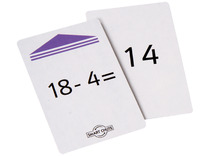 Spel - rekenspel - correctiespel - Magische hoed - aftrekken tot 20 - opdrachtkaarten voor EA5080 - set van 52 assorti