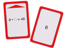 Spel - rekenspel - correctiespel - Magische hoed - tafels van 6, 7, 8 en 9 - opdrachtkaarten voor EA5080 - set van 52 assorti