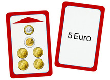 Spel - rekenspel - correctiespel - Magische hoed - euro en cent - opdrachtkaarten voor EA5080 - set van 52 assorti