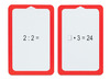 Rekenspel - Magische hoed - opdrachtkaarten voor EA5080 - correctiespel - optellen, aftrekken, vermenigvuldigen, delen en meer - assortiment van 52