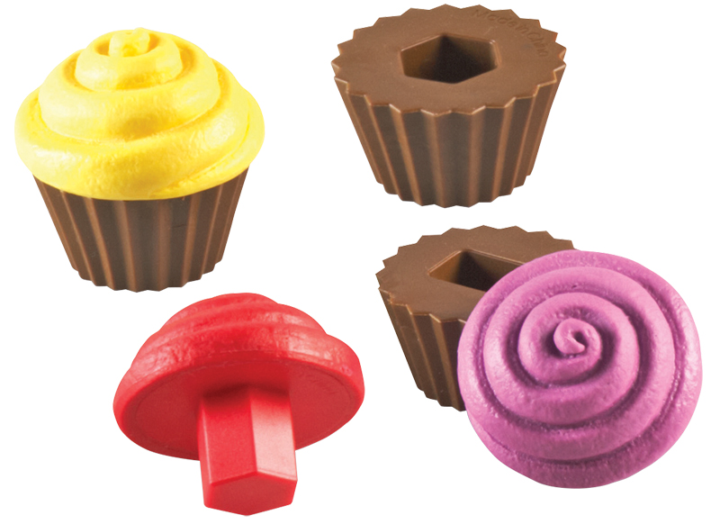 monteren Peer Fictief Kleur en vorm - Learning Resources - Cupcakes - sorteren - per spel - Baert