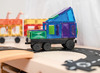 Bouwset - Connetix Rainbow Transport Pack - voertuigen - magnetisch - set van 50 assorti
