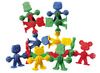 Bouwset - schakelvrienden - constructie - set van 60 assorti