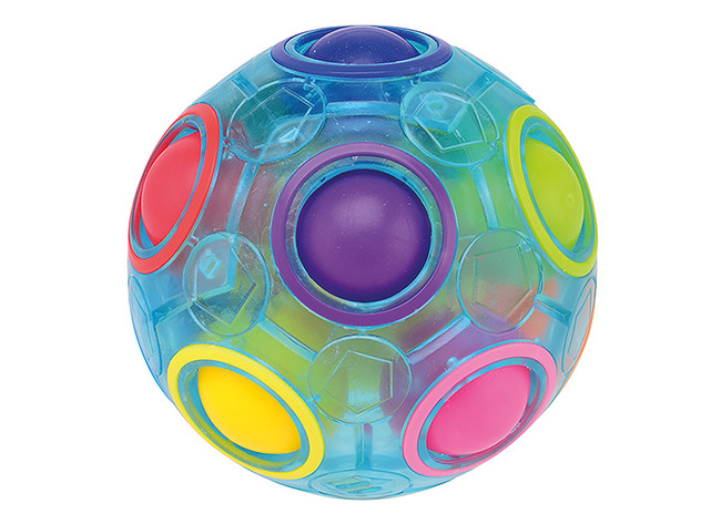 Denkspel - puzzelbal - kleuren - per stuk