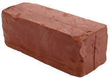 Boetseerklei - pottenbakkers - rood - 10 kg - boetseren - per stuk