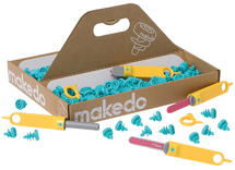 Bouwset - Makedo - Discover - 7 jaar en ouder - set van 126 assorti
