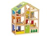 Poppenhuis - Hape Furnished All Season House - poppenaccessoires en poppenmeubels - hout - per set