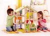 Poppenhuis - Hape Furnished All Season House - poppenaccessoires en poppenmeubels - hout - per set