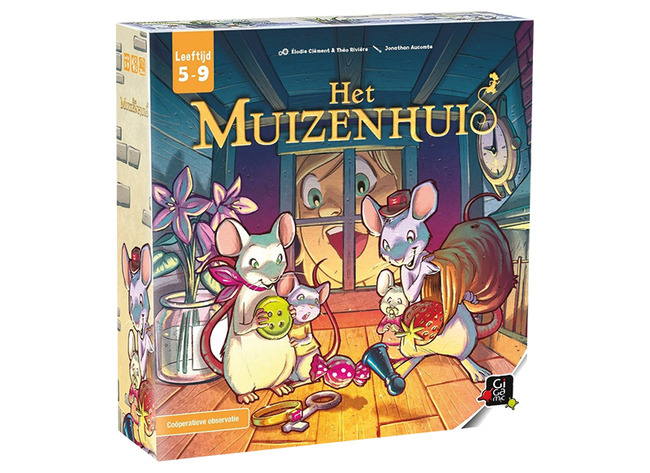 Spel - gezelschapsspel - Het muizenhuis - per spel