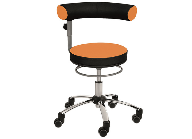 Leidsterstoel - Sanus - Verstelbare Arm - 42-51 Cm - oranje - per stuk