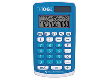 Rekenmachine - Texas Instruments TI-106 II - per stuk