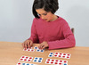 Kwadraatbeeld - rekenen - kleine telkaarten - magnetisch - set van 12 assorti