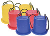 Bewegen - loopklossen - basic - rood, geel en blauw - set van 3 paar assorti