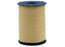 Lint - cadeaulint - 250 m x 10 mm - goud - per rol