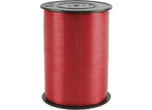 Lint - cadeaulint - 250 m x 10 mm - rood - per rol
