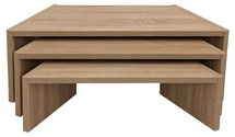 ZITBANK - SET VAN 3 - TRAPEZIUM
