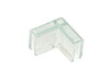 Koppelstuk - scherm - voor plexiglas - 2-weg - per stuk